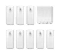 8PCS Command Picture Hooks, Heavy Duty Removable Wall Hooks for Hanging Pictures, Frames, and Decorations, Easy to Install