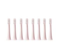 8PCS ，Compatibility for XIAOMI MIJIA T100 Replacement Brush Heads Sonic Electric Toothbrush Vacuum(8Pink)