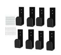 8Pcs Computer Keyboard Holder, Acrylic Keyboard Wall Mount, Space Saving Flexible Keyboard Storage Rack with Screws and Expansion Pipes, Universal Keyboard Stand for Full Size and