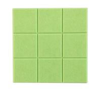 8pcs Creative Felt Letter Note Board Message Home Photo Wall Decor Planner Schedule Office Decoration 30x30CM for Home(Green)