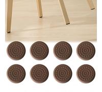 8pcs Cutting Board Chopping Silicone Feet Pad,Cutting Board Feet,Anti-Slip Waterproof Sticky Self-Adhesive Feet,Large Cushion Adjustable for Sofa Chair Floor Furniture Kitchen Accessories,3cm,Circle