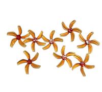 8Pcs D51 2020 2x2x5 2inch 50 3mm 5-PC Propeller 1 5mm 4Pairs Compatible With RC Drones FPV Racing Freestyle Tinywhoop BETA85X And Similar Models(Whisky)