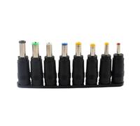8Pcs DC 5.5X 2.1 MM Female Jack Plug Adapter Connectors TO 6.3 6.0 5.5 4.8 4.0 3.5mm 2.5 2.1 1.7 1.35mm Male