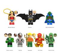 8PCS DC Cyborg Aquaman Series Figures Bricks Fit Lego UK Priority Delivery