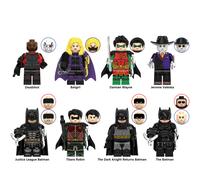 8PCS DC Marvel Superheroes Batgirl Kid Toy Figure Fit Lego UK Priority Delivery