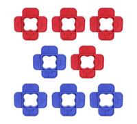 8Pcs Deck Gaskets for Flooring Installation Accessories Professional Wood Floor Spacers Deck for Anticorrosion Board Spacers