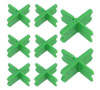 8pcs Deck Spacer Tools, 4 Thicknesses 1/8", 3/16", 1/4" Decking Board Spacers for Composite Decking Clips PVC Plastic Board & Pressure Treated Lumber (Green)