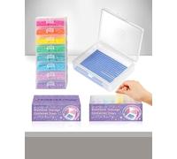 8pcs Diamond Painting Storage Containers Trays, Diamond Painting Accessories Diamond Painting Trays with Lids, 2-in-1 Diamond Art Storage and Diamond Art Trays, Bead Storage & Line-Up, Purple Box