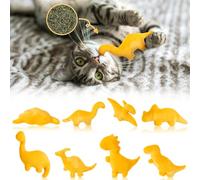 8Pcs Dino Nuggets Catnip Toys for Cat, Interactive Catmint Cat Toy Gift