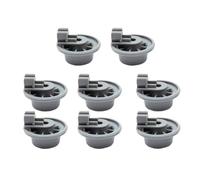 8PCS Dishwasher Lower Basket Wheels Dishwasher Rollers Plastic Texture Suitable for Multiple Models
