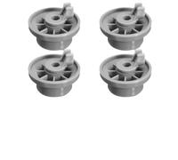 8Pcs Dishwasher Lower Basket Wheels Replacement for Bosch Siemens Neff Beko 165314, 3.5cm(1.38") Diameter, Quiet Smooth Rollers, Easy to Install
