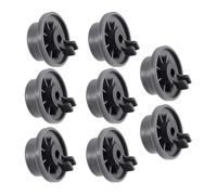 8Pcs Dishwasher Lower Rack Wheel - Part No.165314, Durable Replacement Wheels，Compatible With Whirlpool Kenmore, Smooth Sliding & Long-Lasting