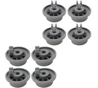 8PCS Dishwasher Wheels Lower Rack, 165314 Lower Basket Rail Roller Dishwasher Lower Dish Rack Wheel Replacement Parts