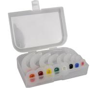 8Pcs Disposable Oropharyngeal Airway, 8 Size Reinforced Bite Block Multi Color Safety Material Professional Oropharyngeal Airway Tube for First Aid and Patients