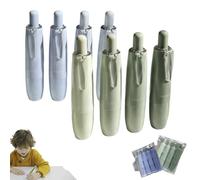 8PCS Double Sided Tape Pens, Adhesive Press Glue Pen, White Out Paper Correction Tape, Glue Tapes Roller, Retractable Double Sided Correction Tapes Pens For Crafting, Cards, Photo, Album