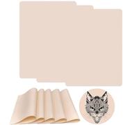 8Pcs Double-Sided Tattoo Practice Skin for Beginners & Artists - Blank, Fake Practice Skin for Tatouage, Tattooing & Training