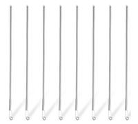 8Pcs Drawstring Threader Tool Spring Threader Drawstring Tool Bodkin Hoodie String Threader Flexible Elastic for Effortless Replacement in Hoodies Pants