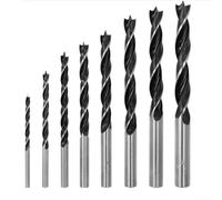 8PCS Drill Bit Set Triple Point Design for Smooth and Efficient Hole Making in Wood