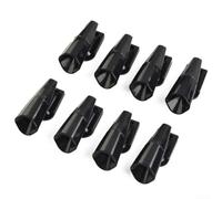 8PCS Dual Hole Deer Whistle ABS Plastic Repeller | Wind activated sound, prevents collisions, protects wildlife, fits , easy install