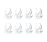 8pcs Duckbill Valves Compatible with eufy S1 Pro/S1/E10/E20 Breast Pump, Replace for Lansinoh Discreet Duo/NCVI/NICEGREEN/Nuliie/Zooawa S32 Breast Pump Parts