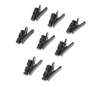8Pcs Durable Headphone Cable Clips Portable Earphone Organizers for Mobile Phones and Mps Prevents Winding Wires Lightweight and Practical Design Black