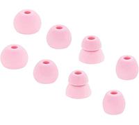 8pcs Eartips Earbuds Eargels Replacement for Beats Powerbeats Pro, BeatsX, Urbeats, Flex Wireless Earphones (Pink)