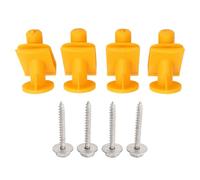 8PCS Engine Base Screw Clip A0019913970, Undertray Mounting Clips Set, Replacement for Smart Fortwo W450 W451, High Strength ABS and Metal Vibration Reduction Clips with Pow