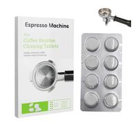 8PCS Espresso Machine Cleaning Tablets, Cleaning Tablets Compatible with Breville & Sage Espresso Machines, Remove Limescale & Residues Effortlessly, Compatible with Breville BES900/BES920/BES980