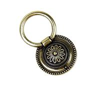 8Pcs European Style Cabinet Pull Ring Kitchen Cupboard Drawer Dresser Ring Handle Knob Antique Brass Home Tools