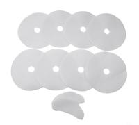 8pcs Exhaust Filter & 2pcs Air Intake Filter Tumble Dryer Exhaust Filter for BUSH DHB7VTDW DHB7VTDB TD3CNBW Cloth Dryer Replacement (10pcs)