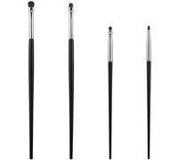 8Pcs Eye Makeup Brush Sets Mini Smudge Brush for Eyeliner Eyeshadow Brushes Eyeliner Brushes for Powder Gel Cream Liquid Concealer brush Eyeliner Blending Corner Highlighter Soft Natural Pony Hair (4)