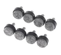8pcs Felt Pads M6 M8 Thread (Black, M6*20 * 12)