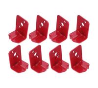 8pcs Fire Extinguisher Hanger Bracket for 5lbs, Red Steel Wall Mount