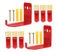 8pcs Fire Extinguisher Metal Bracket for 20 Lb Units, Iron L Hook