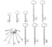 8Pcs Fireman FB Keys, Fire Brigade Drop Key Set - FB FB1 FB2 FB4 FB11 FB14