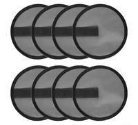 8pcs Fishing Lure Covers Hook Protectors Wrap Shields To Prevent Snags And Bait Loss For River Sea Angling Gear(gray)