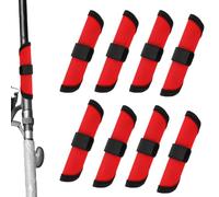 8Pcs Fishing Lure Covers Wear Resist Reusable Lure Hook Protectors