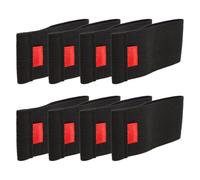 8Pcs Fishing Reel Spool Protector Elastic Belt, Rubber Line Holder | 9.4x4x0.3cm Wrap Resists Slipping, Helps Prevent Damage and Breakage during Casting in Rivers or Saltwater