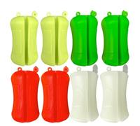 8Pcs Fishing Rod Clips, Portable Fishing Rod Holder, Multifunctional Silicone Rod Holder, Lightweight Fishing Rod Fixed Ball, Fishing Pole Binding Clip, Fly Fishing Accessories Fishing Rod Holder