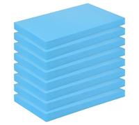8Pcs Foam Craft Board - 20mm Thick Blue High Density Rectangle Craft XPS Foam Sheets for DIY Crafts/Modeling/Sculpture/Arts/Crafts Projects (30x20 CM)