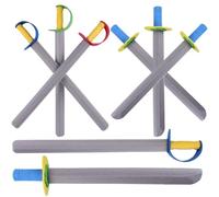 8PCS Foam Sword & Knife, 20.9x1.8 Inch EVA Foam Toy Sword & Knife Soft Weapons, Pretend Play Swords for Kids for Birthday Party Activities and Kindergarten Performance Pirate Toddler
