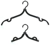 8pcs Foldable Clothes Hanger Multifunctional Hanger Portable Hanger Travel Hangers Collapsible Coat Hanger Portable Travel Hangers Baby Clothes Hangers Folding Coat Hanger Retractable Clothes Hanger