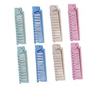 8pcs Folding Comb Portable Hair Brush Comb for Men Hair Brush for Men Pocket Comb Men Hair Brush Hair Comb for Women Mens Hair Comb Double- Comb Miss Plastic Outdoor Double Comb