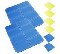 8pcs Folding Xpe Outdoor Seat Mat for Camping and Picnic Rest Stops | Lightweight Dry Seating, Friendly Padding, for Park Benches, Hard Benches, Travel and Backpacking Random Style