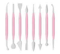 8pcs Fondant Tools Set, Modeling Chocolate, Fondant Modeling Tools Set, Gum Paste for Cake Decorating, Cake Fondant Decorating Kit