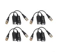 8PCS For Balun Transceiver for For cctv Applications Enhanced Video Transmission using UTP CAT5, Cost and Distance Efficient