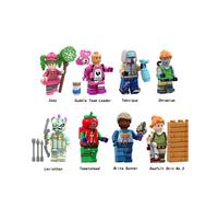 (8PCS Fortnite Games - A) 16PCS Fortnite Games Weapons MiniFigures Children's Blocks Set