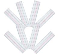 8pcs Four Line Grid Magnetic Dry Erase Labels for Blackboards