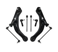 8pcs Front Lower Control Arm Sway Bar Link Tie Rods Suspension Kit Compatible for Ford Escape Mazda Tribute Mercury 2010 2011 2012