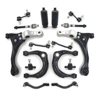 8PCS Front Upper/Lower Control Arm Sway Bar Link Tie Rod Boot Kit For Hyundai Sonata FWD 2006-2008 54610-3D000(Right)